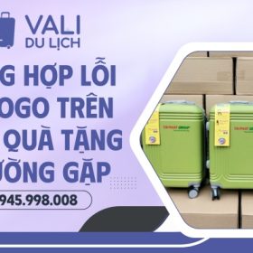Lỗi in logo thường gặp trên vali quà tặng