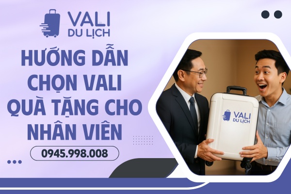 Chọn vali quà tặng cho nhân viên