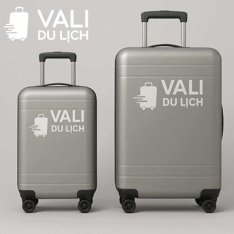 Logo in trên vali quà tặng