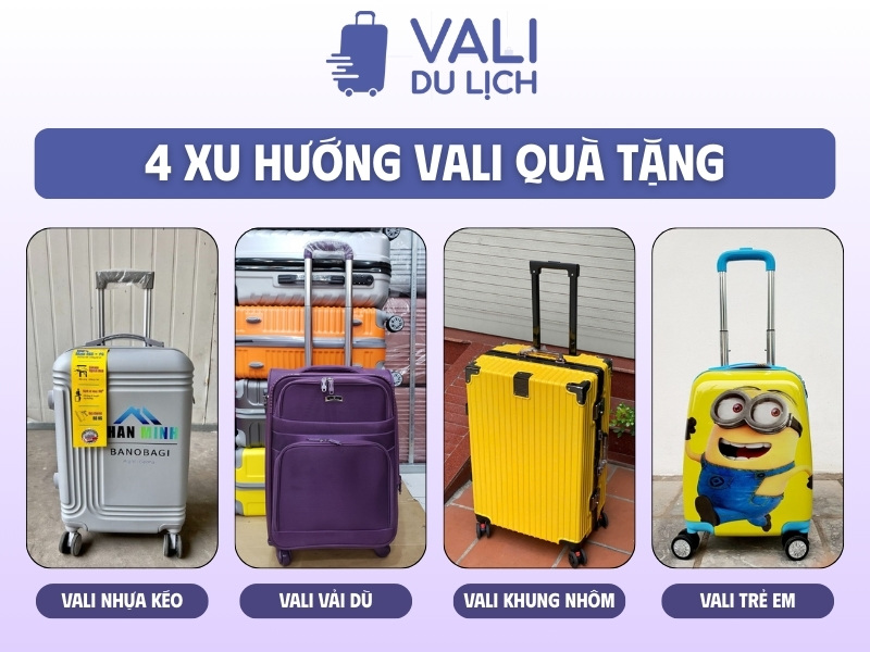Xu hướng quà tặng vali