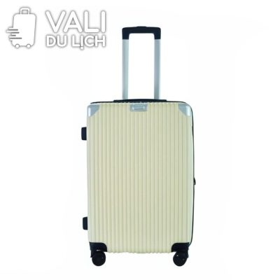 chi tiết Vali Nhựa ABS 3 Size Bo Góc Nhôm In Logo VL-VLN18