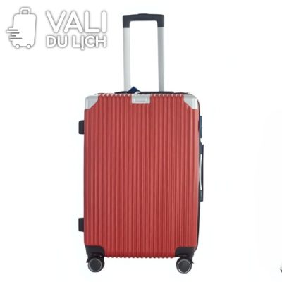 chi tiết Vali Nhựa ABS 3 Size Bo Góc Nhôm In Logo VL-VLN18