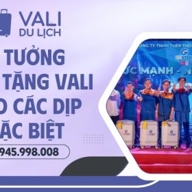 Các dịp phù hợp tặng vali in logo