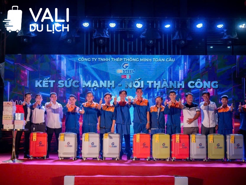Vali quà tặng in logo