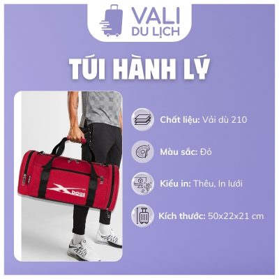 đặc điểm Túi Trống Du Lịch Nhiều Ngăn In Logo VL-THL02