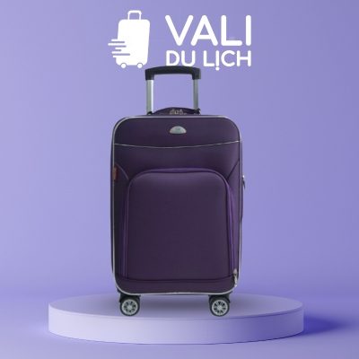 Vali Du Lịch Vải Khóa Số In Logo VL-VLV05