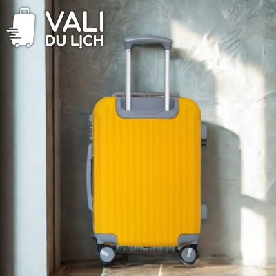 chi tiết Vali Nhựa ABS Size 20 Và Size 24 Có Móc Treo In Logo VL-VLN19