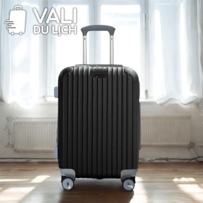 chi tiết Vali Nhựa ABS Size 20 Và Size 24 Có Móc Treo In Logo VL-VLN19