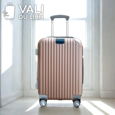 chi tiết Vali Nhựa ABS Size 20 Và Size 24 Có Móc Treo In Logo VL-VLN19