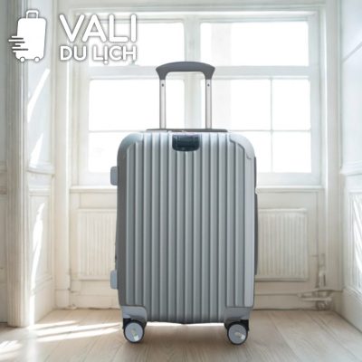 chi tiết Vali Nhựa ABS Size 20 Và Size 24 Có Móc Treo In Logo VL-VLN19