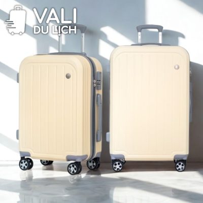 chi tiết Vali Nhựa ABS 2 Size In Logo VL-VLN20