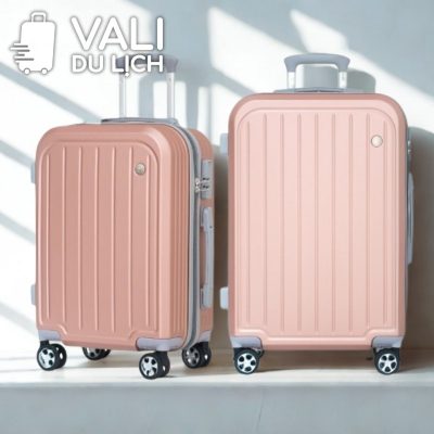 chi tiết Vali Nhựa ABS 2 Size In Logo VL-VLN20