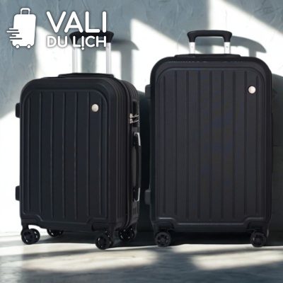 chi tiết Vali Nhựa ABS 2 Size In Logo VL-VLN20