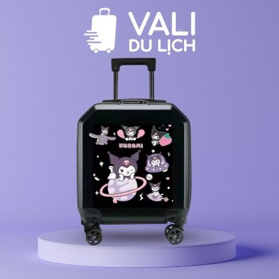 Vali Bé Gái Nhựa ABS Size 18 In Logo VL-VLT06