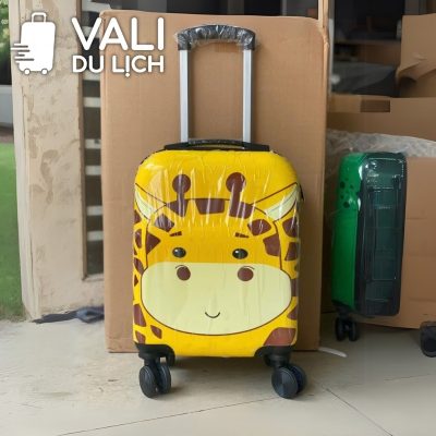 chi tiết Vali Nhựa ABS Dành Cho Trẻ Size 18 In Logo VL-VLT05