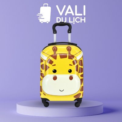 Vali Nhựa ABS Dành Cho Trẻ Size 18 In Logo VL-VLT05