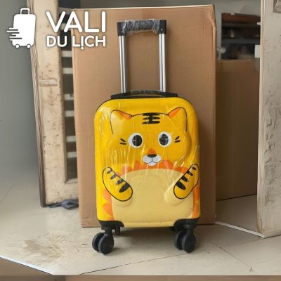 chi tiết Vali Nhựa ABS Dành Cho Trẻ Size 18 In Logo VL-VLT05