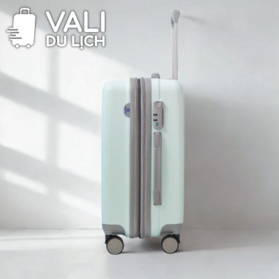 Vali Nhựa ABS Bề Mặt Trơn In Logo VL-VLN21