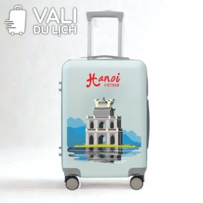 Vali Nhựa ABS Bề Mặt Trơn In Logo VL-VLN21