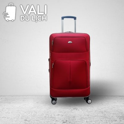chi tiết Vali Vải Du Lịch Siêu Nhẹ In Logo VL-VLV04