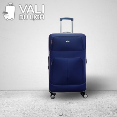 chi tiết Vali Vải Du Lịch Siêu Nhẹ In Logo VL-VLV04